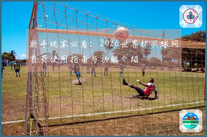 新手玩家必看：2026世界杯买球网首页使用指南与功能介绍